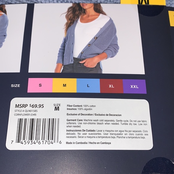 Gap Women’s 100% Cotton Cardigan Soft Knit - Picture 7 of 8